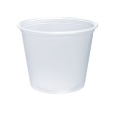Dart 550PC 5.5 Oz Conex Clear Complements Portion Polypropylene Container, 2500/CS. Lids Sold Separately.