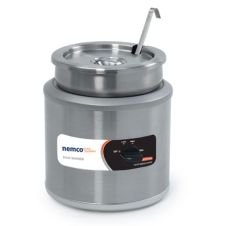 Nemco 6101A-ICL-220, 11 Qt Countertop Soup Warmer with Thermostatic Controls, 220V