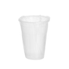 Squat 9 oz. Parfait Cup with 2 oz. Fabri-Kal Insert and Dome Lid - 100/Pack