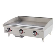 Star Manufacturing 636MF, 36-Inch Countertop Gas Griddle, UL-EPH, ISO 9001:2000, ANSI, NSF