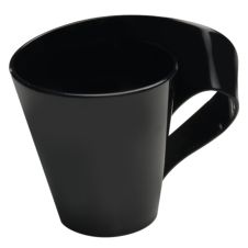 Fineline Settings 6400-BK, 2.7 Oz Tiny Temptations Black Tiny Coffee Mug, 64/CS