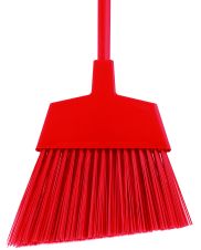O'Cedar 6403-6 Commercial MaxiClean Large Angle Broom, Unflagged, Red