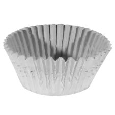 Ateco 6432, 2 x 1.25-Inch Silver Baking Cups, 200 per Box