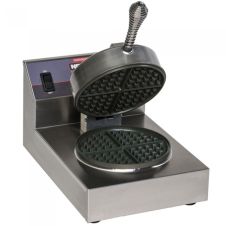 Nemco 7000A-S240, 10-inch SilverStone Non-Stick Single Waffle Maker, 240V