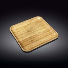 Wilmax WL-771024/A 11Г—11-Inch Bamboo Plate, 36/CS