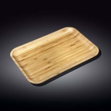 Wilmax WL-771053/A 11Г—7-Inch Bamboo Serving Dish, 48/CS