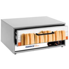 Nemco 8036-BW-220, 48 Buns Hot Dog Bun Warmer for 8036 Series Roller Grills, 220V