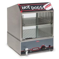 Nemco 8301, 13-inch Countertop Hot Dog Steamer, 120V (Discontinued)
