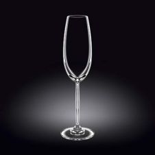 Wilmax WL-888005/2C 8 Oz Olivia Crystalline Champagne Flute, 12 Sets of 2/CS