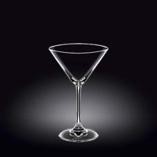 Wilmax WL-888030/6A 9 Oz Crystalline Martini Glass, 8 Sets of 6/CS