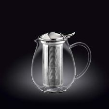 Wilmax WL-888802-A 29 Oz Clear Thermo Tea Pot, 18/CS