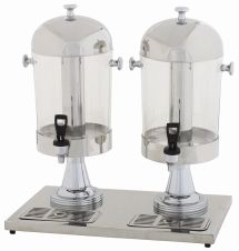 Winco 907, 7.5-Quart Double Juice Dispensers