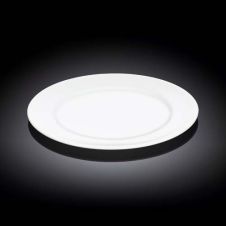 Wilmax WL-991006/A 8-Inch Stella Round White Porcelain Dessert Plate, 48/CS