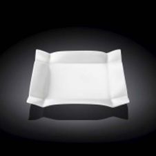 Wilmax WL-991232/A 10x10-Inch Emily White Porcelain Dinner Plate, 18/CS