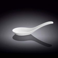 Wilmax WL-996072/A 4-Inch White Porcelain Spoon, 288/CS