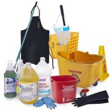 Supermarkets, Warehouses, Real Estate Cleaning / Disinfecting Package (160 Items)