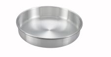 Winco ACP-083, 8x3-Inch Aluminum Layer Cake Pan
