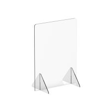 Winco ACSS-2432, 24x32x14-Inch Clear Acrylic Countertop Safety Shield