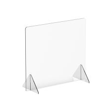 Winco ACSS-3632, 36x32x14-Inch Clear Acrylic Countertop Safety Shield
