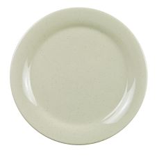 Yanco AD-106 6.25-Inch Ardis Melamine Round Bread Plate, 48/CS