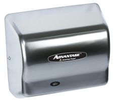 American Dryer AD90-SS, Advantage Hand Dryer, Dries Hands In 25 Seconds with Stainless Steel Cover