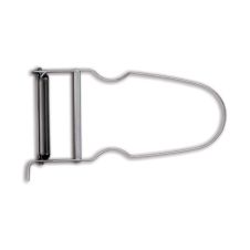 C.A.C. KTCG-PY08, 5.75-inch ComfyGrip Stainless Steel Straight Serrated  Peeler