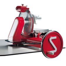 Eurodib ANNIVERSARIO300, 12-inch Commercial Manual Meat Slicer with Table Base