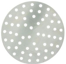 Winco APZP-15P, 15-Inch, Aluminum Perforated Pizza Disk185 Holes Aluminum Perforated Pizza Disk