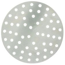 Winco APZP-7P, 7-Inch, Aluminum Perforated Pizza Disk, 36 Holes