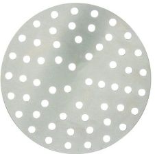 Winco APZP-8P, 8-Inch Aluminum Perforated Pizza Disk, 57 Holes