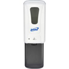SafePro ASD1200-S-T, 1200 ML Automatic Hands-Free Bulk Liquid/Gel Hand Sanitizer/Soap Dispenser w/Tray, EA