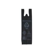 NWLIQB1, 6x4x20-Inch Black One Bottle Non-Woven Reusable Liquor Bag, 200/CS