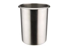 Winco BAMN-2, 2-Quart Stainless Steel Bain Marie Pot w/o Lid, NSF