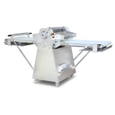 Omcan BE-CN-2083-FSS, 108-inch Stainless Steel Floor Conveyor Dough Sheeter, 550W