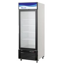 Blue Air BKGM12-HC, 24-inch Swing Glass Door White Merchandising Refrigerator, 12 Cu. Ft.