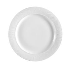 C.A.C. ВЅT-16, 10.75-Inch Boston White Porcelain Plate, DZ