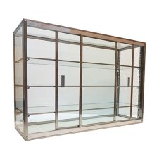 Carib 13S, 18x24-Inch 4-Compartment Display Case with Sliding Door