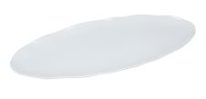 Yanco CAT-2024W 24x10-Inch Catering Melamine Oval White Platter, 6/CS