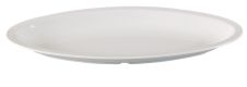 Yanco CAT-5019 19x8-Inch Catering Melamine Oval White Melamine Deep Platter, DZ