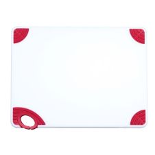 Winco CBN-1824RD, 18x24x0.5-Inch Cutting Board with Red Hook, NSF