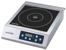Eurodib CI3500, 13-inch Ready-To-Use Commercial Induction Cooker, 3500W