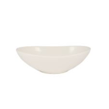 C.A.C. COL-EG8, 16 Oz 8-Inch Porcelain Oval Salad Soup Bowl, 2 DZ/CS