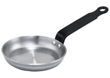 Winco CSPP-4 4.75-inch Blini Pan, Polished Carbon Steel