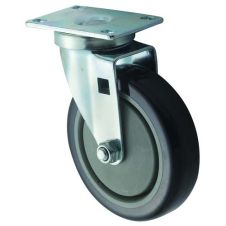 Winco CT-23, Universal Casters, 2.38x3.63-Inch Plate, 5-Inch Wheel, 2-Piece Set