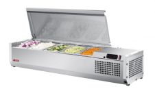 Turbo Air CTST-1200-N, 47-inch Counter Top Salad Table Refrigerator, Pan.25,.5