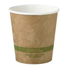 EcoChoice 24 oz. Kraft Compostable Paper Hot Cup - 25/Pack