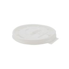 SafePro DBTL8, White Fold-Back Flat Lids for 8 Oz Paper Cups, 1000/CS