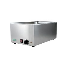 C.A.C. ELFW-1200, 22.5-inch Countertop Full-Size Stainless Steel Electric Food Warmer, 1200W