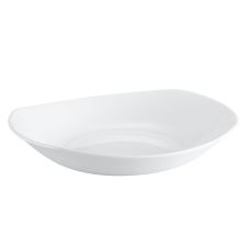 C.A.C. EVT-BT10, 32 Oz 10.5-Inch Fully Glazed Porcelain Rectangular Salad Bowl, DZ