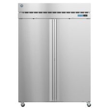 Hoshizaki F2A-FS, 50.37 cu. ft. Top Mounted 2 Section Solid Door Reach-In Freezer